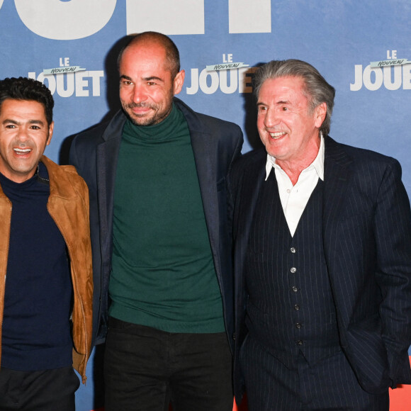 Jamel Debbouze, Laurent Bozzi, Daniel Auteuil - Avant-première du film "Le Nouveau Jouet" au Grand Rex à Paris le 9 octobre 2022. © Coadic Guirec/Bestimage