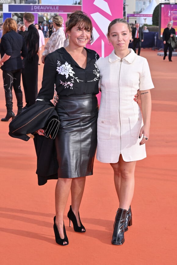 Emma De Caunes et sa fille Nina Blanc-Francard au festival de Deauville le 9 septembre 2022