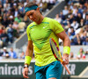 Rafael "Rafa" Nadal (Espagne) lors du quatrième tour masculin des Internationaux de France de Roland Garros (jour 8) à Paris, France, le 29 mai 2022. © Federico Pestellini/Panoramic/Bestimage