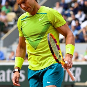 Rafael "Rafa" Nadal (Espagne) lors du quatrième tour masculin des Internationaux de France de Roland Garros (jour 8) à Paris, France, le 29 mai 2022. © Federico Pestellini/Panoramic/Bestimage