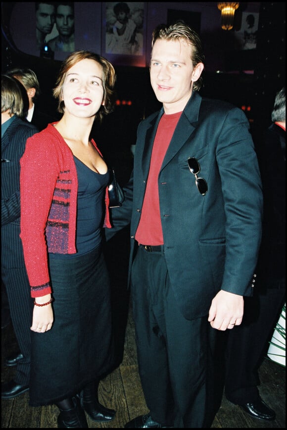 Guillaume Depardieu et Elise Ventre à l'anniversaire d'Eddie Barclay en 2000