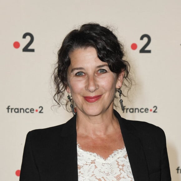 Isabelle Gélinas lors de la 31ème cérémonie des Molières 2019 aux Folies Bergère à Paris, France, le 13 mai 2019. © Coadic Guirec/Bestimage 