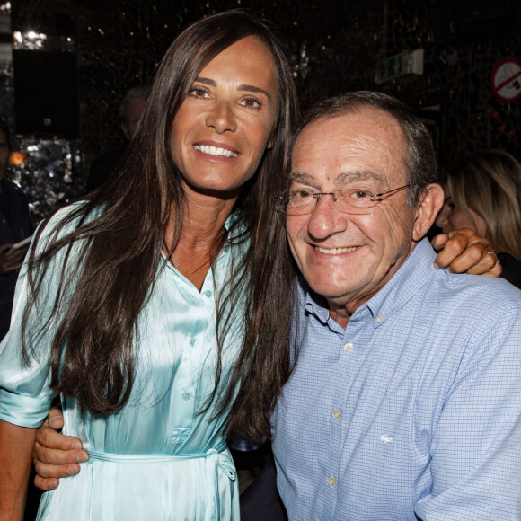 Nathalie Marquay et son mari Jean-Pierre Pernaut - Soirée au Don Camilo pour le lancement du clip "Radio Aktébo" de l'association Aktebo au profit des enfants malades à Paris. © Jack Tribeca/Bestimage.