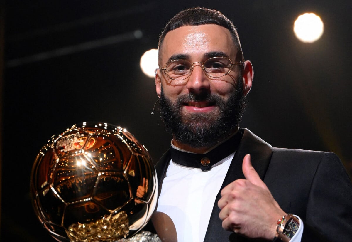 Photo Karim Benzema Ballon Dor Masculin 2022 66ème Cérémonie Du