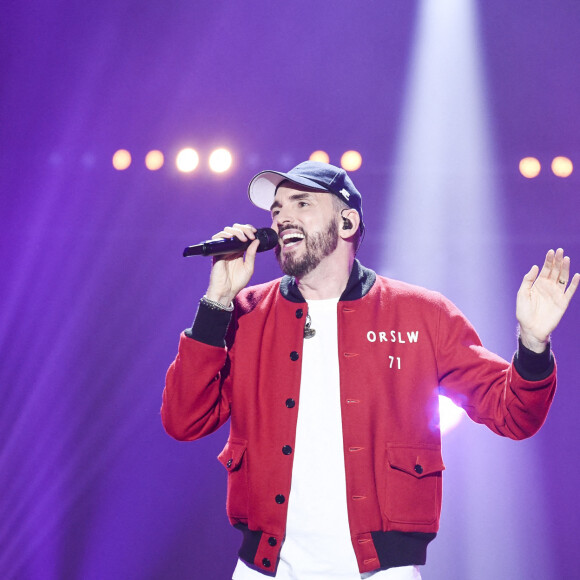 Exclusif - Christophe Willem - 10e édition du concert "Leurs voix pour l'espoir" à l'Olympia de Paris. Le 17 octobre 2022. © Pierre Perusseau / M. Ausset-Lacroix / Bestimage
