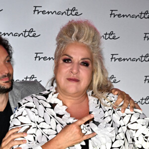 Marianne James et Eric Antoine - Soirée Fremantle pour la 38e édition du Mipcom à Cannes, le 17 octobre 2022. © Bruno Bebert / Bestimage
