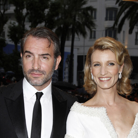 Alexandra Lamy et Jean Dujardin  lors du Festival de Cannes 2012