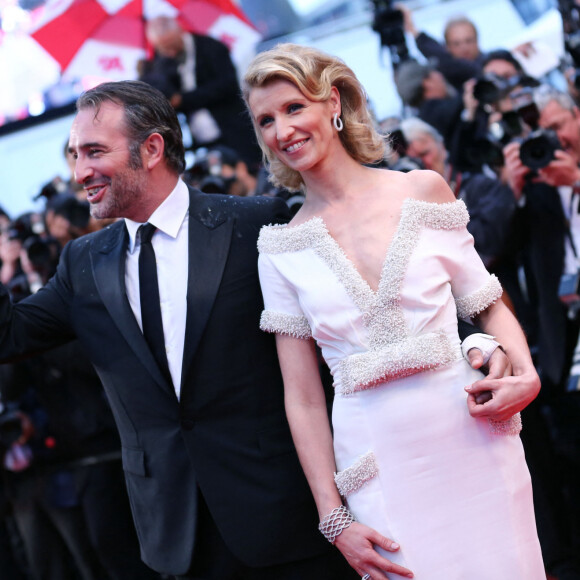 Alexandra Lamy et Jean Dujardin au Festival de Cannes 2012