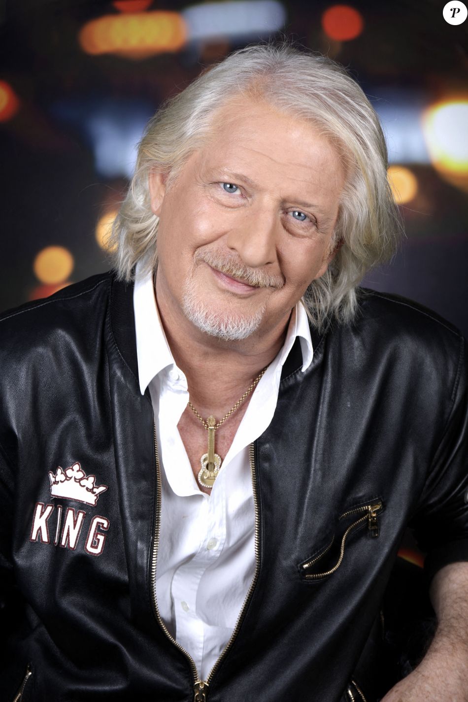 Portrait de Patrick Sebastien, lors de l
