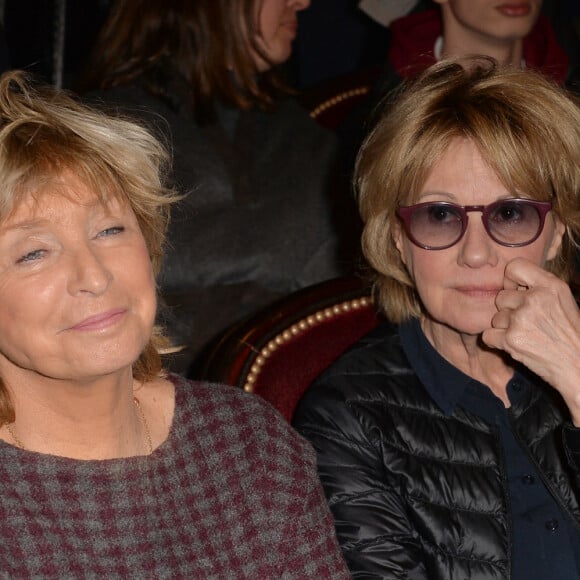 Danièle Thompson, Miou-Miou - Front row du défilé de mode Haute-Couture printemps-été 2020 "Jean-Paul Gaultier" au théâtre du Châtelet à Paris le 22 janvier 2020. © Christophe Clovis - Veeren Ramsamy / Bestimage 