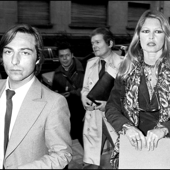 Brigitte Bardot et Allain Bougrain-Dubourg en 1981.