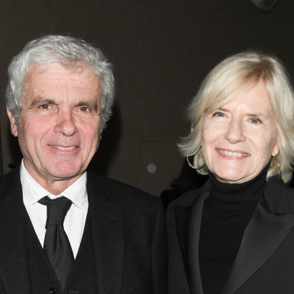 Claude Serillon et sa compagne Catherine Ceylac - Backstage de la représentation "Dream Compagnie Julien Lestel" à la salle Pleyel à Paris le 16 janvier 2020. © Coadic Guirec-Pierre Perusseau/Bestimage