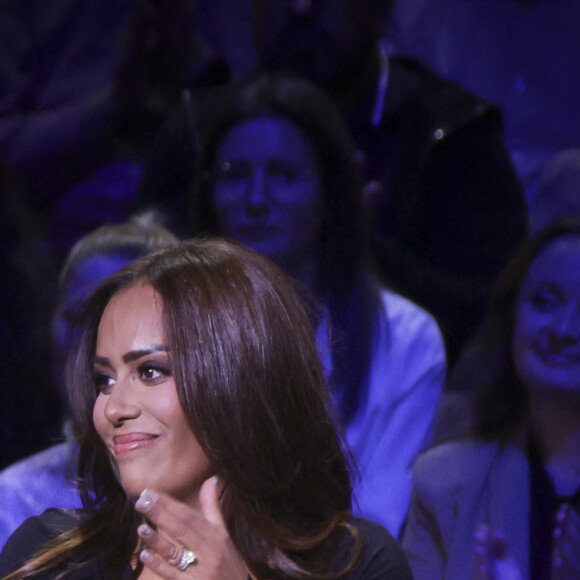 Exclusif - Amel Bent - Enregistrement de l'émission "La boîte à secrets 13", présentée par F.Bollaert, et diffusée le 21 octobre sur France 3. © Jack Tribeca / Bestimage 