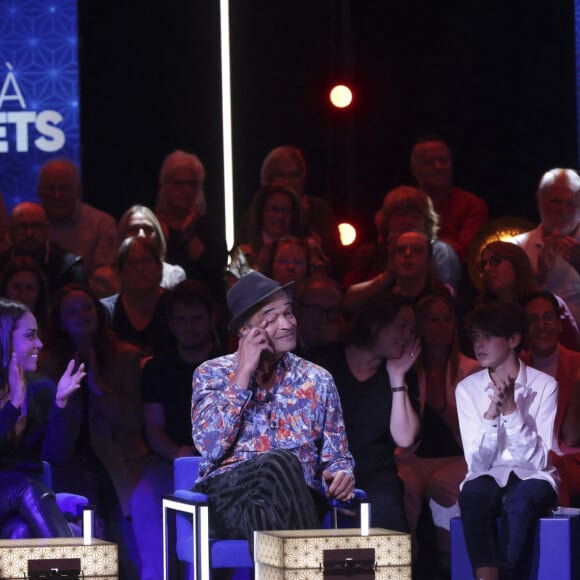 Exclusif - Amel Bent, Yannick Noah - Enregistrement de l'émission "La boîte à secrets 13", présentée par F.Bollaert, et diffusée le 21 octobre sur France 3. © Jack Tribeca / Bestimage 