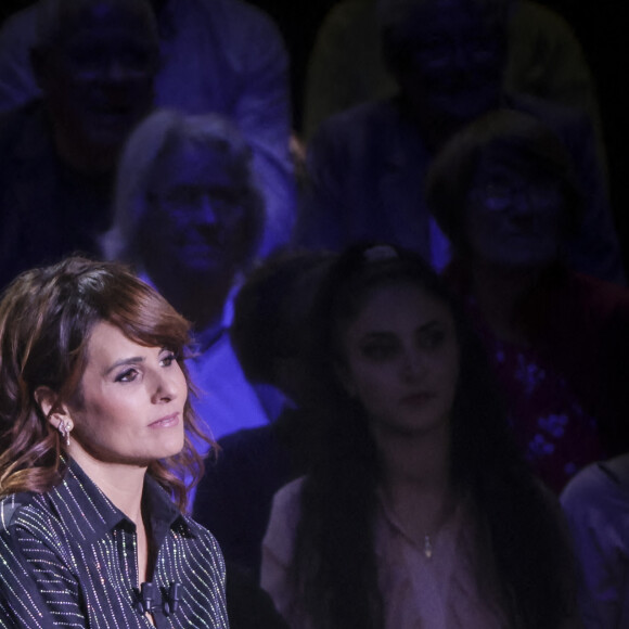 Exclusif - Faustine Bollaert - Enregistrement de l'émission "La boîte à secrets 13", présentée par F.Bollaert, et diffusée le 21 octobre sur France 3. P © Jack Tribeca / Bestimage 