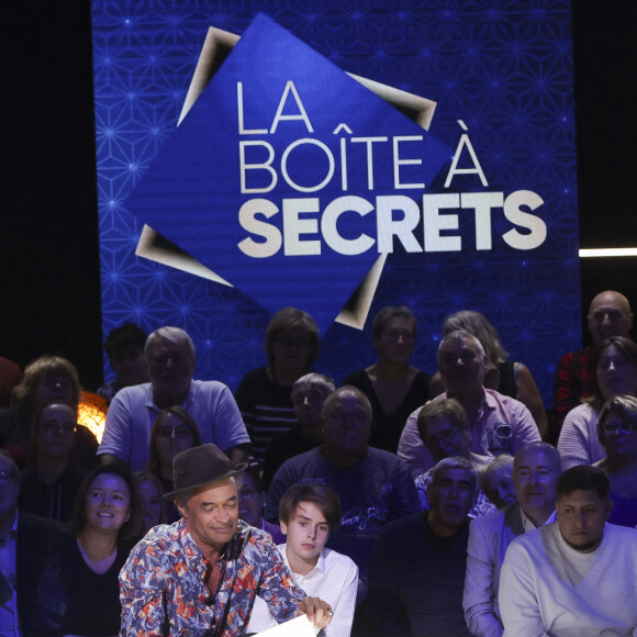 Exclusif - Yannick Noah - Enregistrement de l'émission "La boîte à secrets 13", présentée par F.Bollaert, et diffusée le 21 octobre sur France 3. © Jack Tribeca / Bestimage 