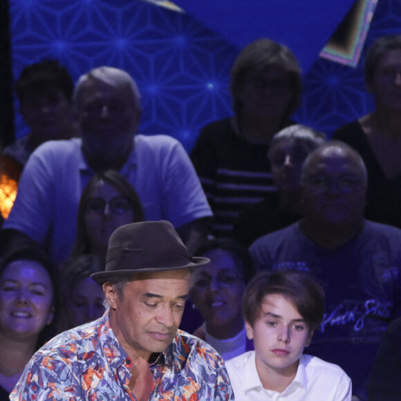 Exclusif - Yannick Noah - Enregistrement de l'émission "La boîte à secrets 13", présentée par F.Bollaert, et diffusée le 21 octobre sur France 3.© Jack Tribeca / Bestimage 