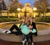 Lilou Bois, la soeur d'Alizée et Elsa Bois, en famille à Disney