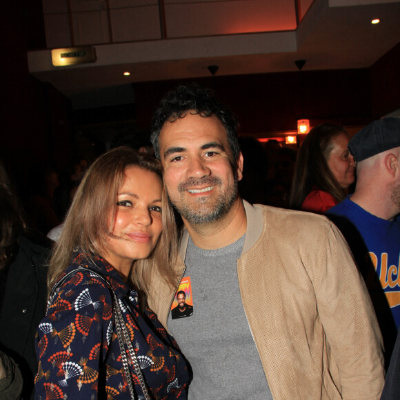 Exclusif - Séverine Ferrer et Alex Goude - Personnalités au spectacle de A.Kavanagh "Happy" au Casino de Paris, après 5 ans d'absence. Le 21 octobre 2022 © Baldini / Bestimage 