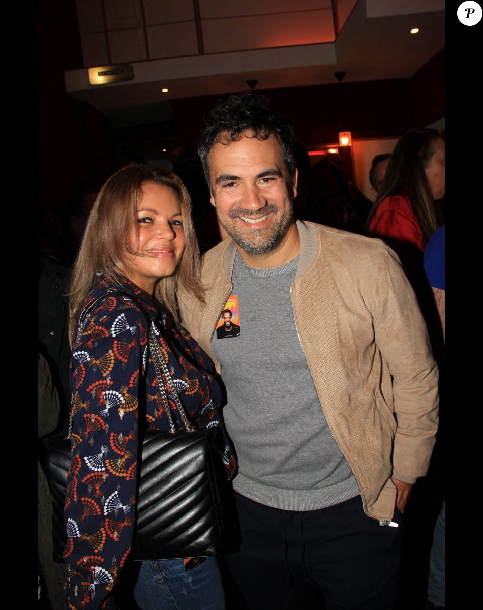 Exclusif - Séverine Ferrer et Alex Goude - Personnalités au spectacle de A.Kavanagh "Happy" au Casino de Paris, après 5 ans d'absence. Le 21 octobre 2022 © Baldini / Bestimage