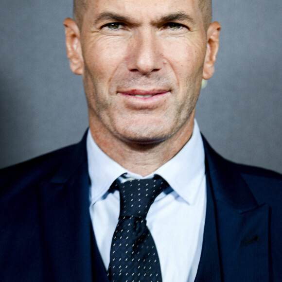 Zinedine Zidane - Photocall de la 66ème cérémonie du Ballon d'Or au Théâtre du Chatelet à Paris le 17 octobre 2022.