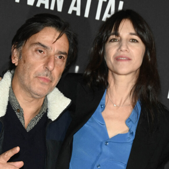 Yvan Attal et sa compagne Charlotte Gainsbourg - Avant-première du film "Les Choses Humaines" au cinéma UGC Normandie à Paris. © Coadic Guirec/Bestimage