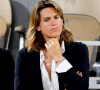 Amélie Mauresmo (directrice du tournoi de Roland-Garros) en tribune lors des Internationaux de France de Tennis de Roland Garros à Paris, France. © Dominique Jacovides/Bestimage