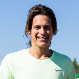 Amélie Mauresmo - L'ancienne numéro 1 mondiale de tennis, Amélie Mauresmo (directrice générale de la FFT) a couru le Marathon de Paris. © Yoann Rochette/Bestimage