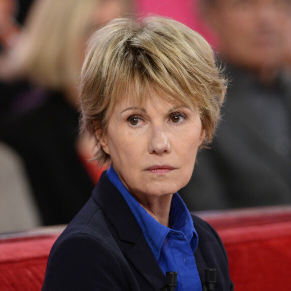 Miou-Miou - Enregistrement de l'émission "Vivement Dimanche" à Paris. Invité principal Miou-Miou