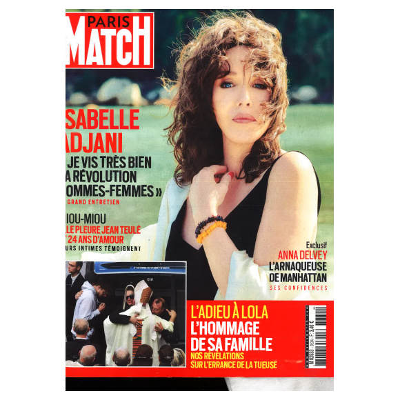 Couverture de "Paris Match" du jeudi 27 octobre 2022