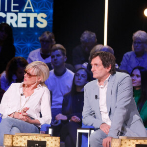 Exclusif - Hugues Aufray, Chantal Ladesou, Pierre Palmade - Enregistrement de l'émission "La boîte à secrets 14", présentée par F.Bollaert, et diffusée le 28 octobre sur France 3. © Christophe Clovis / Bestimage