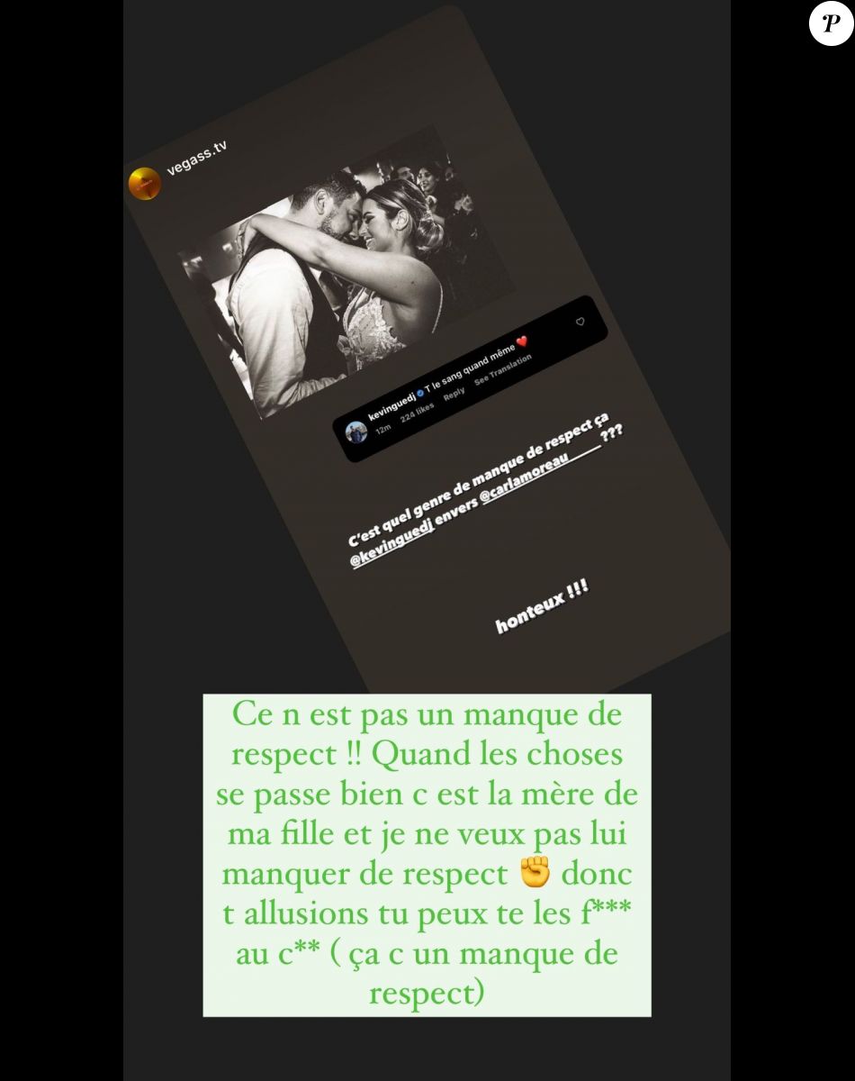 Kévin Guedj sur Instagram.
