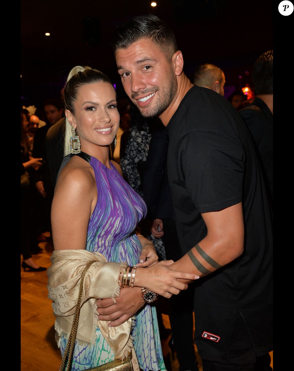 Carla Moreau enceinte et son compagnon Kevin Guedj - Lancement de la plate forme "Kikandou" booking d'influenceurs en collaboration avec R. Orlinski à Paris le 12 juin 2019. © Veeren/Bestimage