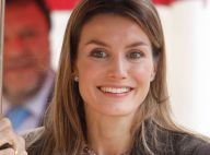 La sublime Letizia d'Espagne peut compter sur son gentleman de mari... qu'il pleuve, qu'il vente ou qu'il neige !