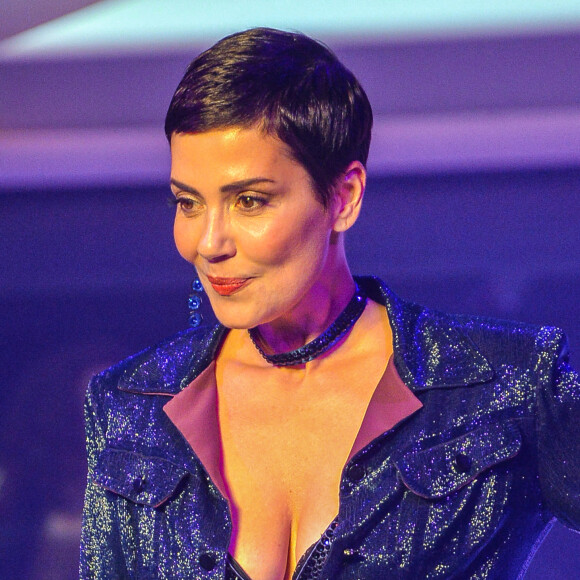 Cristina Cordula lors du dernier défilé de mode Haute-Couture printemps-été" Jean-Paul Gaultier" au théâtre du Châtelet à Paris, France © Veeren-Clovis/Bestimage