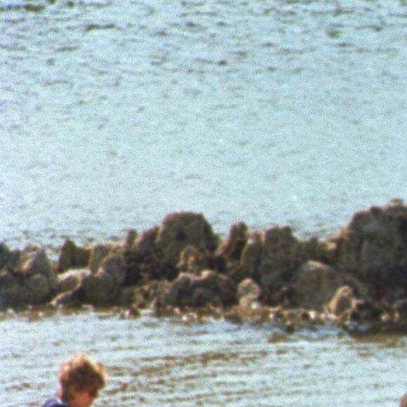 Diana et Elizabeth II au château de Mey en Écosse