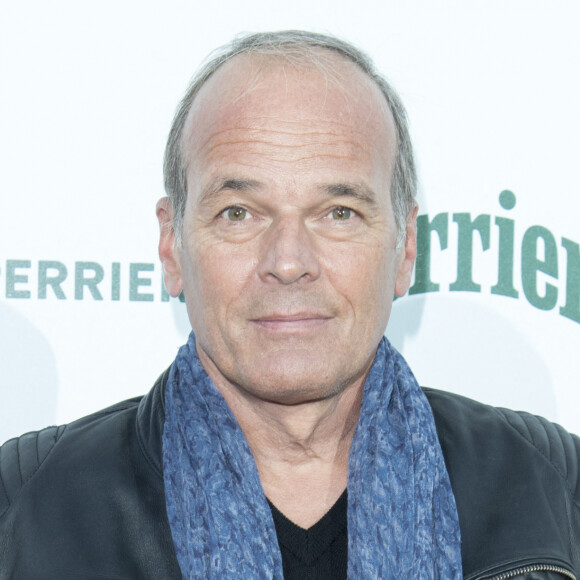 Laurent Baffie - Evénement "Smash Perrier" du deuxième étage de la Tour Eiffel au Champ-de-Mars à Paris le 8 juin 2017. © Pierre Perusseau/Bestimage