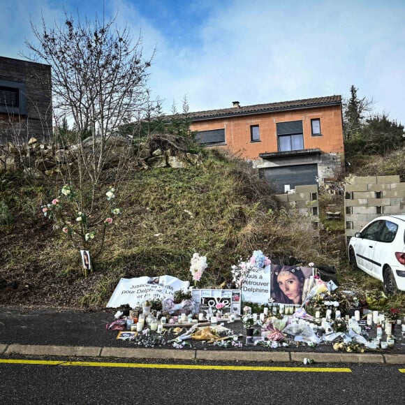 Vue générale de la maison de Delphine Jubillar à Cagnac les Mines, France, le 8 janvier 2022. © Thierry Breton/Panoramic/Bestimage