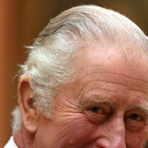 Le roi Charles III d'Angleterre, lors d'une cérémonie commémorant le 50ème anniversaire de la réinstallation des Asiatiques britanniques d'Ouganda au Royaume-Uni à Londres, le 2 novembre 2022. 