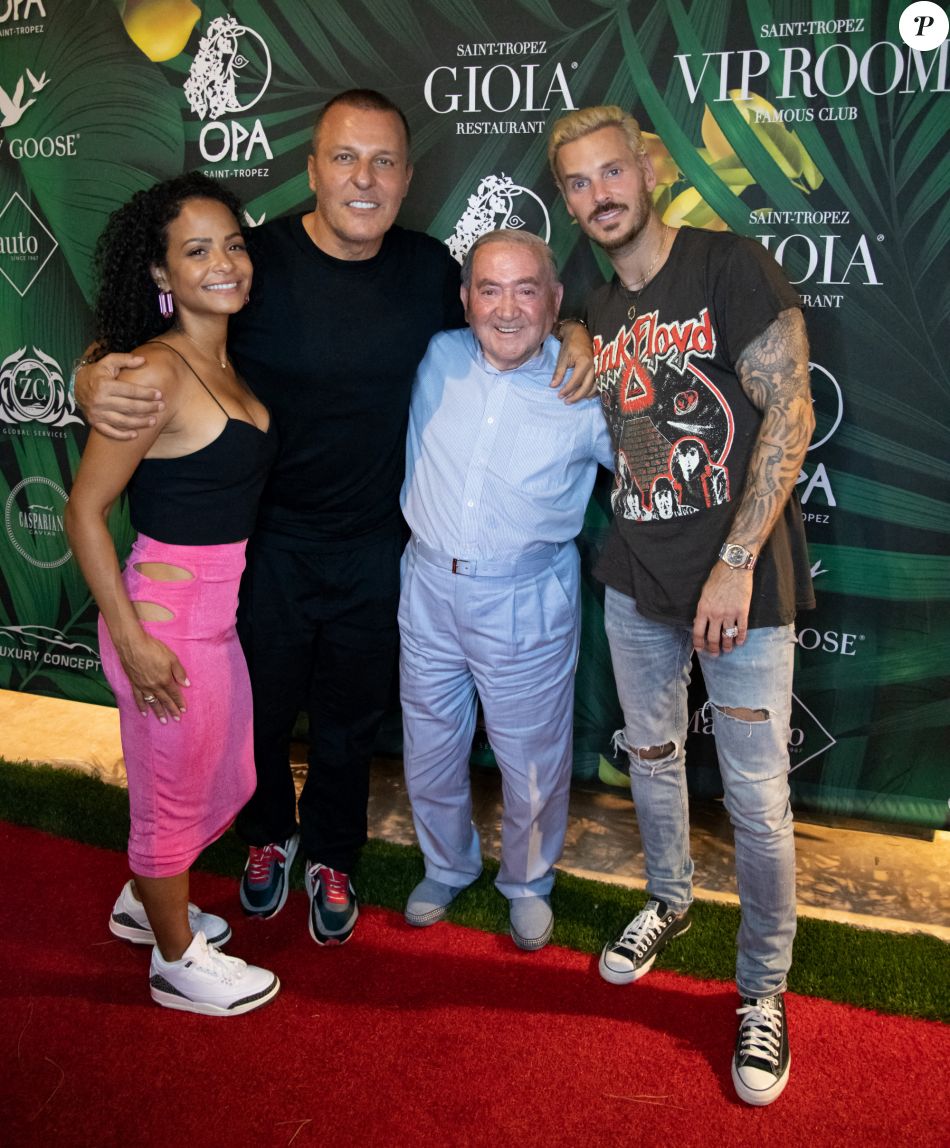 Exclusif - No Web - M. Pokora (Matt Pokora), sa femme Christina Milian
