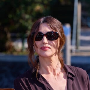Monica Bellucci au Lido lors du 79ème Festival International du Film de Venise (Mostra), le 9 septembre 2022.