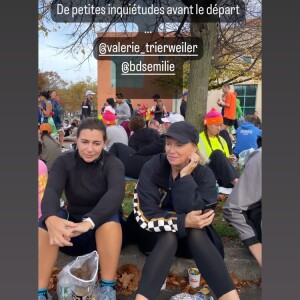 Valérie Trierweiler sur Instagram. Le 6 novembre 2022.