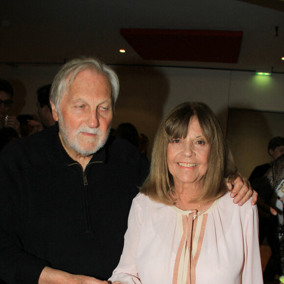 Exclusif - Jean-Jacques Debout - Chantal Goya fête son anniversaire (80 ans) après son dernier concert au Palais des Congrès à Paris le 9 octobre 2022. © Baldini / Bestimage