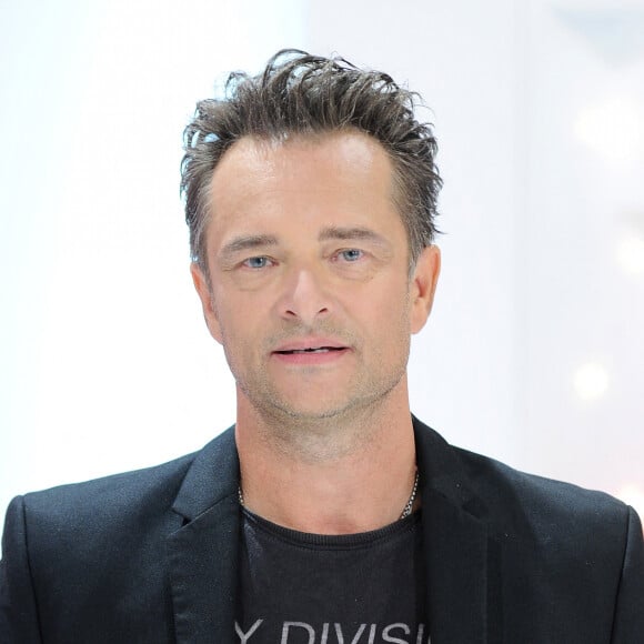 Exclusif - David Hallyday - Enregistrement de l'émission "Vivement Dimanche" au studio Gabriel à Paris, présentée par Michel Drucker et diffusée sur France 2. © Guillaume Gaffiot / Bestimage 