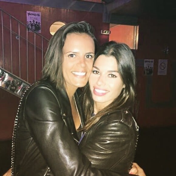 Laura Manaudou avec Fanny Skalli le 9 mai 2015.