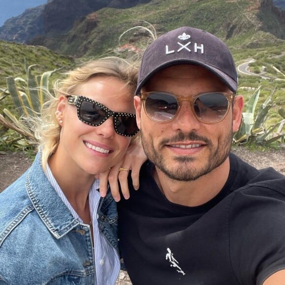 Florent Manaudou et sa compagne Pernille Blume.