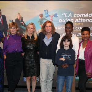L'équipe du film : Annabelle Lengronne, Elodie Navarre, Léa Drucker, le réalisateur Julien Rambaldi, Vidal Arzoni, Eye Haïdara, Assouma Sow et Bwanga Pilipili - Première du film "Les Femmes du square" au Cinéma UGC Ciné Cité Bercy à Paris le 7 Novembre 2022. © Bertrand Rindoff / Bestimage