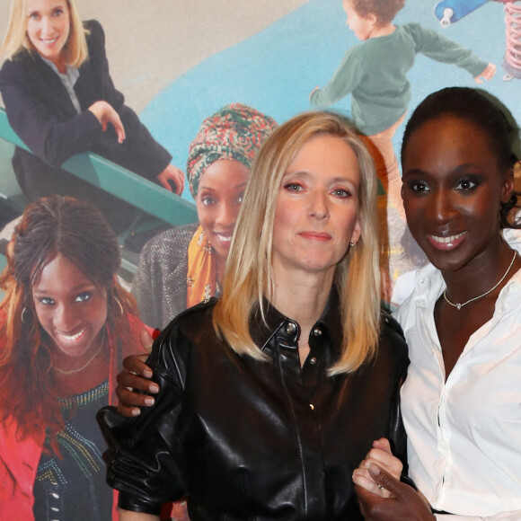 Les héroïnes du film Léa Drucker et Eye Haïdara - Première du film "Les Femmes du square" au Cinéma UGC Ciné Cité Bercy à Paris le 7 Novembre 2022. © Bertrand Rindoff / Bestimage