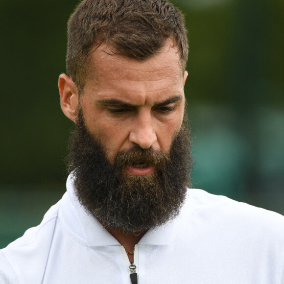 Benoit Paire - France au tournoi de Wimbledon (Jour 1) au All England Lawn Tennis and Croquet Club à Londres, Royaume Uni, le 27 juin 2022. © Chryslene Caillaud/Panormic/Bestimage