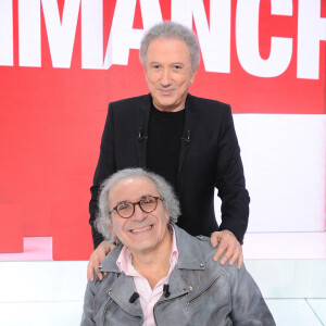 Exclusif - Frederic Zeitoun et Michel Drucker - Enregistrement de l'émission "Vivement dimanche" au studio Gabriel, présentée par M.Drucker, diffusée le 13 novembre 2022. © Guillaume Gaffiot / Bestimage